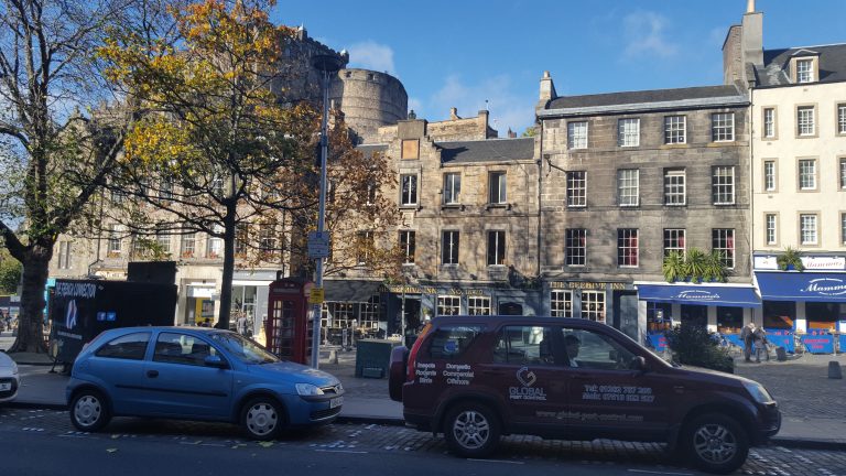 Rat pest control Edinburgh, Grassmarket.